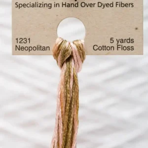 6-Strand Cotton Floss Weeks Dye Works 1231 Neapolitan