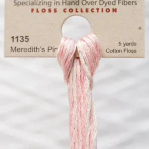 6-Strand Cotton Floss Weeks Dye Works 1135 Meredith’s Pink