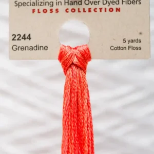 6-Strand Cotton Floss Weeks Dye Works 2244 Grenadine