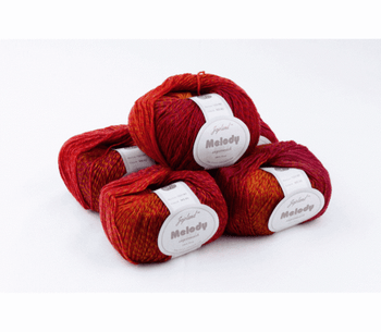 Melody Superwash - Berry Red (MS80) Jojoland