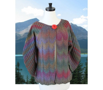 P-J-028 Jojoland Knitting Pattern Maple Grove Sweater