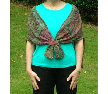 P-J-023 Jojoland Knitting Pattern lnside the Box Shawl