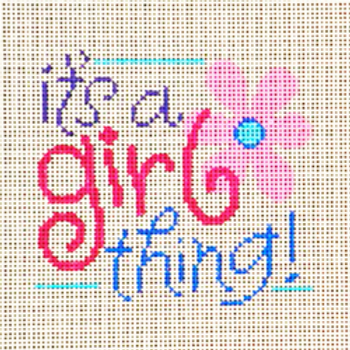 5440 LK LizKate It's a Girl Thing 6 x 6 13  Mesh Patti Mann 