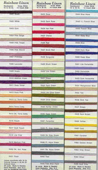 R423 Dark Rose Rainbow Gallery Rainbow Linen