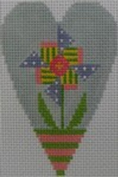 510D Windmill Flower 2.8 x 3.5 18 Mesh NEEDLEDEEVA