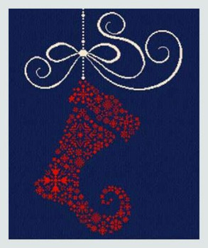 AAN268 My Christmas Stocking Alessandra Adelaide Needleworks Counted Cross Stitch Pattern