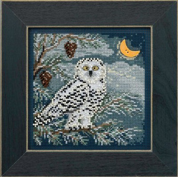 MH144304 Mill Hill Buttons and Bead Kit Snowy Owl (2014)