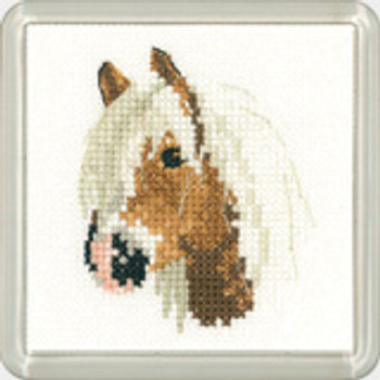 HCK1219 Heritage Crafts Kit Palomino Pony Little Friends by Valerie Pfeiffer and Susan Ryder  coaster