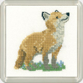 HCK1173 Heritage Crafts Kit Fox Cub Little Friends by Valerie Pfeiffer and Susan Ryder  coaster