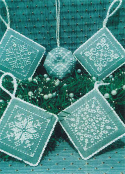 Snowflake Ornaments by ScissorTail Designs 31w x 31h 14-2200