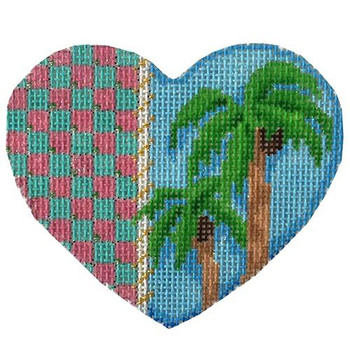 CT-1575 Palm Trees/Checks Heart Associated Talents 