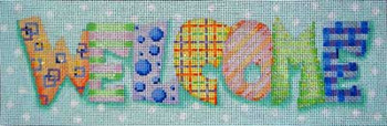 M-199 Welcome Pattern 14 x 4.5  13 Mesh Associated Talents 