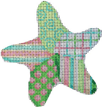 CT-1760 Pattern Patch Starfish Ornament Associated Talents