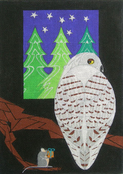 Maggie & Co. M-1702 Snowy Owl © Marie Sansone/artlicensing.com 8 x 11 18 Mesh