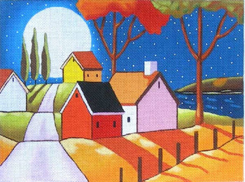 Maggie & Co. M-1690 Moon Over Roadway © Cathy Horvath-Buchanan		10-1/2 x 8”	18M	 