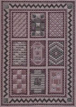 Variations  64w x 88h Freda's Fancy Stitching Pattern Only 14-2091