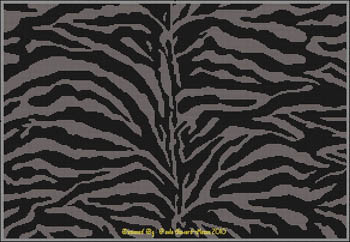 Markings Of The Zebra by Paula's Patterns 286x196 14-1655