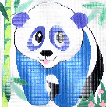 5b12 Jean Smith Designs Large New Zoo Panda 8" Square 13 Mesh 
