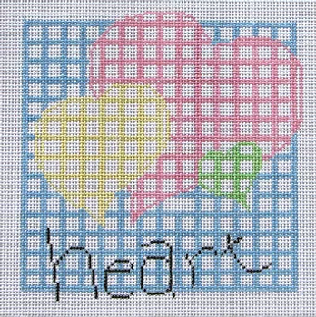 105n Jean Smith Designs Heart 8 x 8 13 mesh
