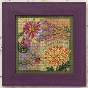 MH140203 Mill Hill Buttons and Bead Kit Fall Blooms (2010)