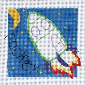 120a Jean Smith Designs Rocket 8" x 8" 13 mesh