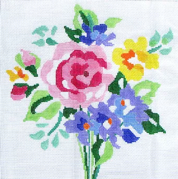 125m Jean Smith Designs Pretty Bouquet #1 14 x 14 10 mesh