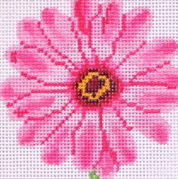 139a6 Jean Smith Designs SIMPLY FLOWER Summer Daisy 4" sq., 13 mesh