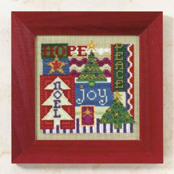 MH149306 Mill Hill Buttons and Bead Kit Christmas Collage (2009)