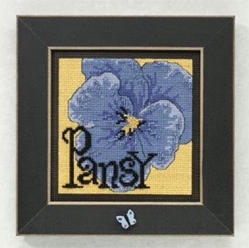 MH149102 Pansy (2009) Mill Hill Buttons and Bead Kit