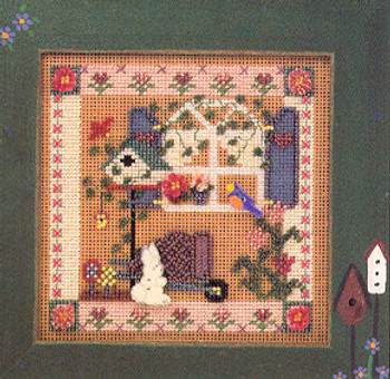 MHCB100 Mill Hill Buttons and Bead Kit Garden Friends (1998)