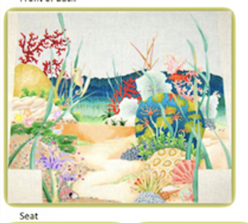 ED-18070C Dede's Needleworks Undersea 18g, 12” x 15”