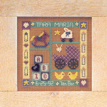 MHCB120 Mill Hill Buttons and Bead Kit Baby Sampler (1998) In Stock