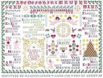 Jan Houtman Designs jh48 Christmas Wishes 2001