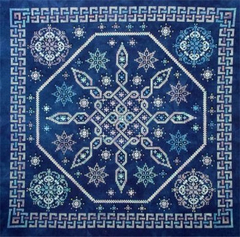 NE020 Celtic Snow 209 x 209 With Silk Pack Northern Expressions