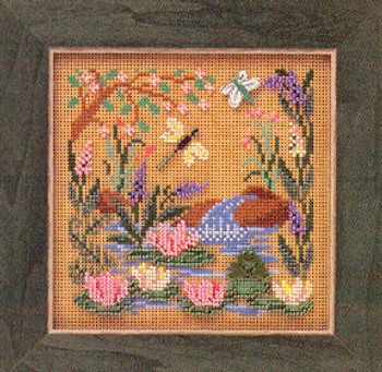 MHCB142 Mill Hill Buttons and Bead Kit Frog Pond (2000)