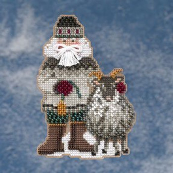 MH209301 Mill Hill Santa Ornament Kit Greenland Santa (2009)