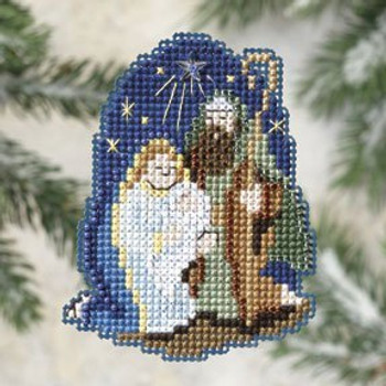 MH189305 Mill Hill Seasonal Ornament Kit Nativity (2009)