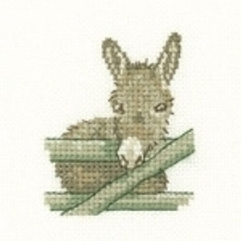 Heritage Crafts HC1209 Donkey  Little Friends Collection by Valerie Pfeiffer & Susan Ryder