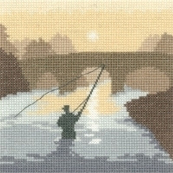 Heritage Crafts HC1231 The Angler  Silhouettes by Phil Smith