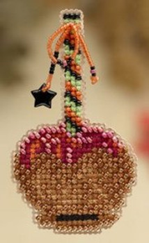 MH189203 Mill Hill Seasonal Ornament Kit Carmel Apple (2009)