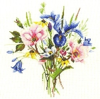 Heritage Crafts HC701 Wild Flower Posy by Valerie Pfeiffer - Posies