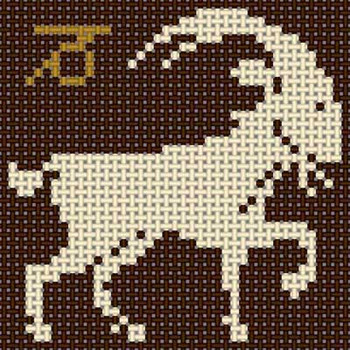 C-09J Treglown Designs Zodiac Coaster 12 Mesh 31⁄2 x 31⁄2