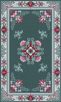 G-505 Oriental Rug 10 Mesh 22x37 Treglown Designs