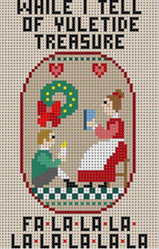 M-173 Yule Tide Treasure 18 Mesh 4 x 6 Treglown Designs