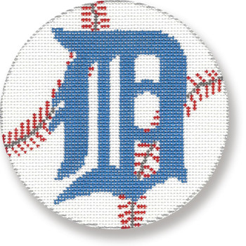 1038 Detroit Tigers - Baseball 18 Mesh 4" Rnd. CBK Designs Keep Your Pants On 