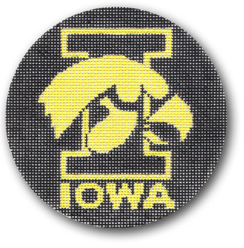 1023 University of Iowa - Hawkeyes 18 Mesh 4" Rnd. CBK Designs Keep Your Pants On 