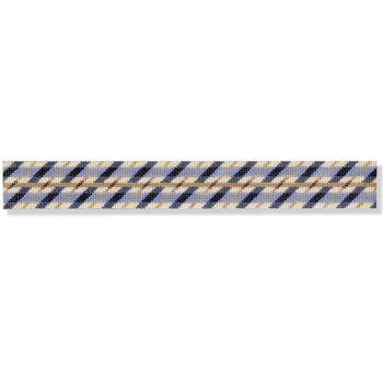 MBM-BL48 Diagonal Stripe 18 Mesh 38 x 1.25 Belt Melinda B. McAra 