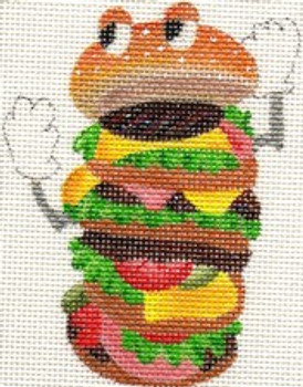 ab164a A. Bradley mini burger bob Approximate In inches 3 x 4 18 Mesh