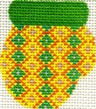 ab173 A. Bradley green/yellow – munchkin mitten Approximate In inches 2 x 2.25 18 Mesh