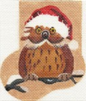 ab176 A. Bradley cozy owl Mini-Sock Approximate In inches 3 x 4 18 Mesh